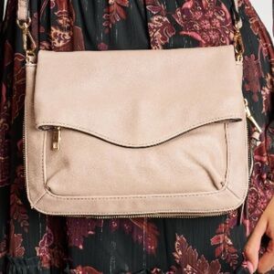 Moda Luxe Easy Foldover Crossbody